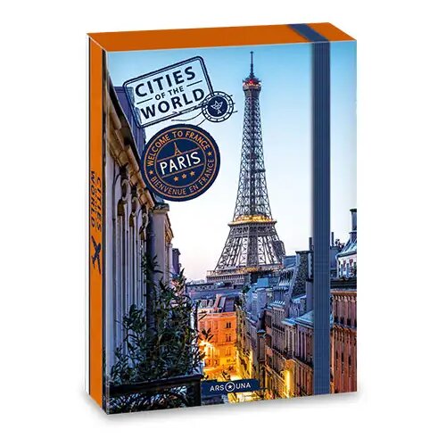 Ars Una Register velikosti A5 : Cities of the World Mestna panorama Pariza Cene