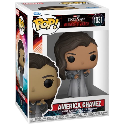 Funko Pop Marvel Doctor Strange in the Multiverse of Madness America Chavez Cene