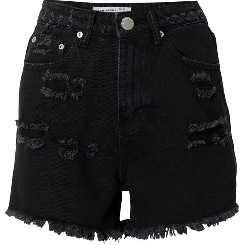 Glamorous Kavbojke črn denim Slike