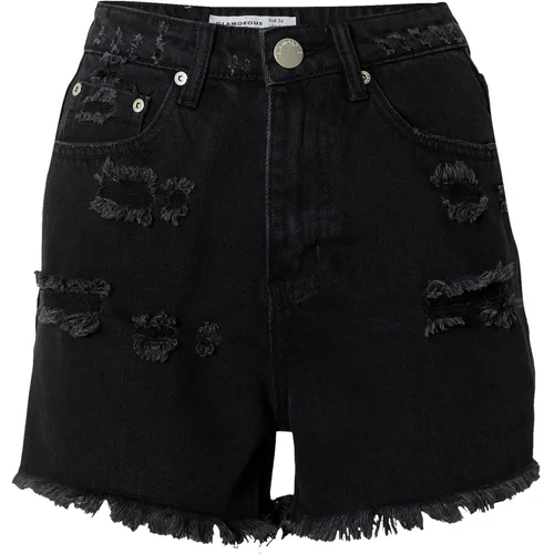 Glamorous Kavbojke črn denim