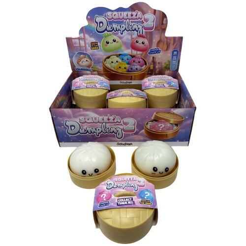 Dumplings Squeezy Glow in dark in UV colour change Slike