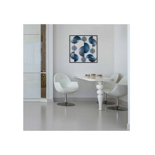 Wallxpert Zidna dekoracija Aurora-CH101-5, 55x55 cm, &amp;Scaron;arena Slike
