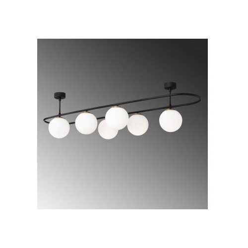 Opviq Luster Abakus 4911, metal, crna Slike