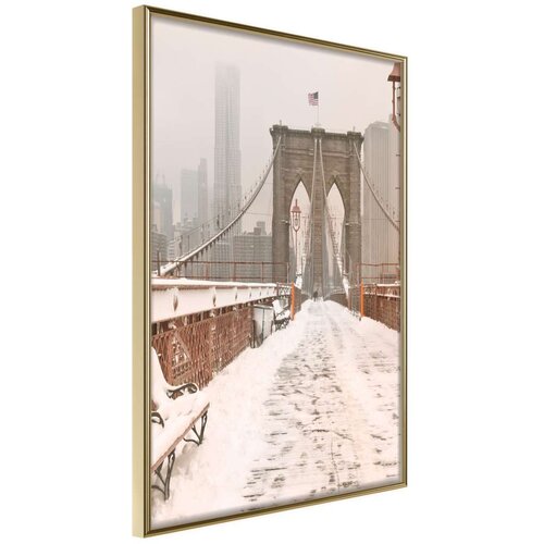  Poster - Winter in New York 30x45 Slike