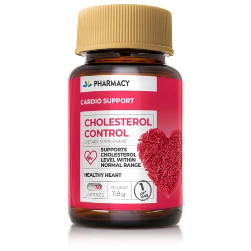 PHARMACY cholesterol control, 30 kapsula Cene
