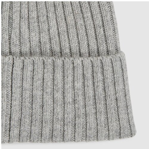 Karl Lagerfeld Kape KLJ TURNED UP BEANIE Siva Slike