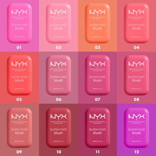 NYX Professional Makeup Buttermelt Blush puder- rumenilo nijansa 08 Gettin Butta 5 g Slike