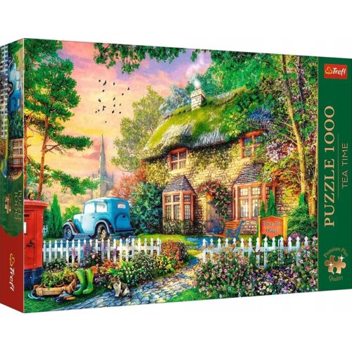 Trefl Premium Plus Quality Tea Time Sestavljanka 1000 kos Umetnost Cene