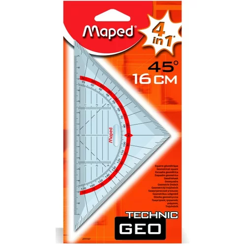 Maped Geo trikotnik Technic 16 cm/45'