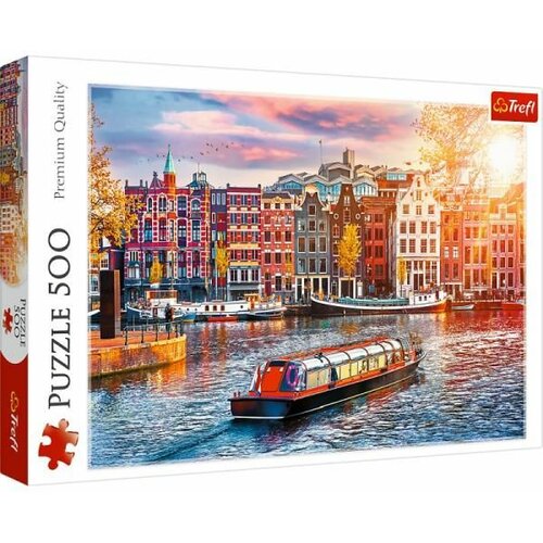 Trefl puzzle Amsterdam - 500 delova Slike
