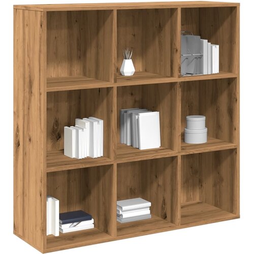 vidaXL Knjižna omara artisan hrast 98x29x97,5 cm Cene