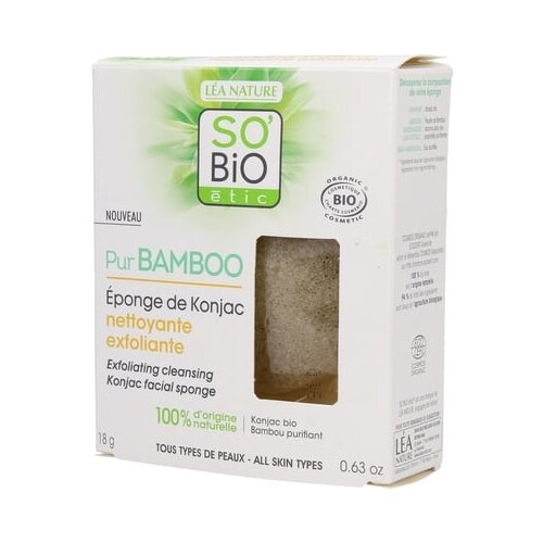 SO&amp;rsquo;BiO &amp;eacute;tic purBAMBOO konjac spužva Slike
