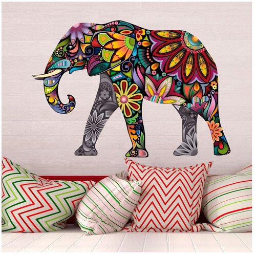 Ambiance naljepnica Indija India Elephant, 60 x 85 cm Slike