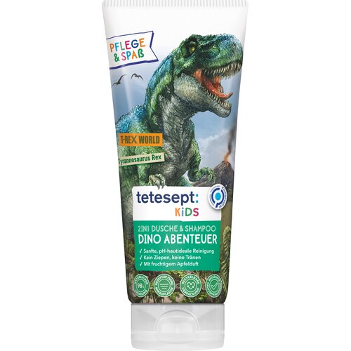 TETESEPT Dječji 2-u-1 gel za tu&scaron;iranje i &scaron;ampon Dino avantura - 200 ml Cijene
