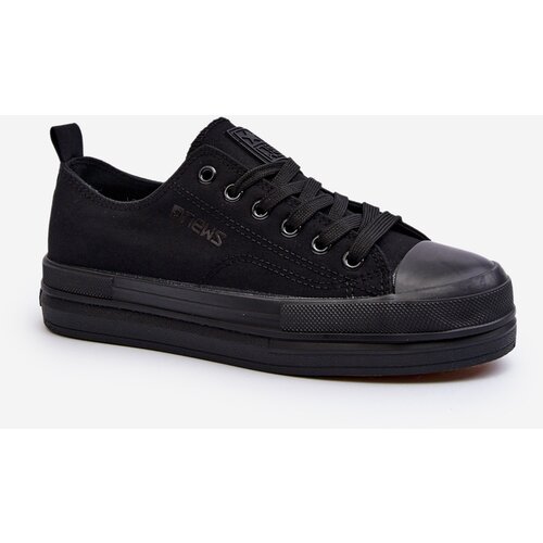 Kesi Women's Black Fabric Sneakers Staneva Cene