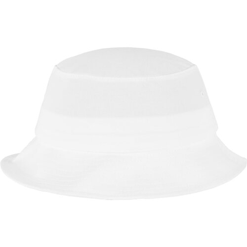 Flexfit Cotton Twill Bucket White Hat Slike