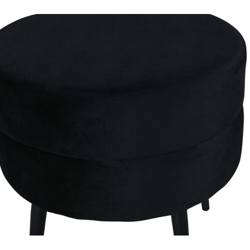 Venture Home okrugli puf Pot ⌀40 &amp;times; 40 cm, crna Slike