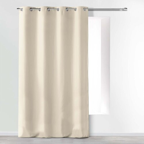 Douceur d intérieur Bež zavjesa od mikrovlakana 140x280 cm Absolu – Cijene