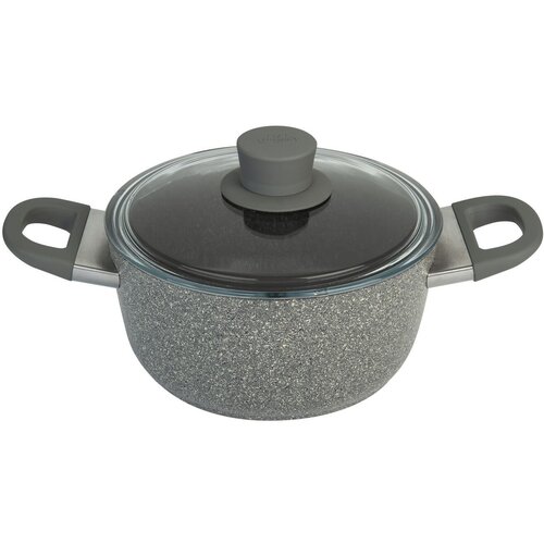 Ballarini Murano Granitium kozica 20cm + pokrov / 2 ročaja / aluminij / indukcija, (20456627) Cene
