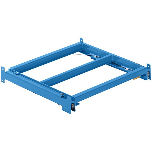 LISTA Izvlečni okvir, ŠxG 890 x 860 mm, obremenitev police 1000 kg, izvlek 65 %, svetlo modra Cene