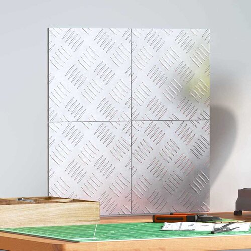  Stepenica Četvrtasti 4 pcs Srebrno 20 x 20 cm Aluminij Cijene