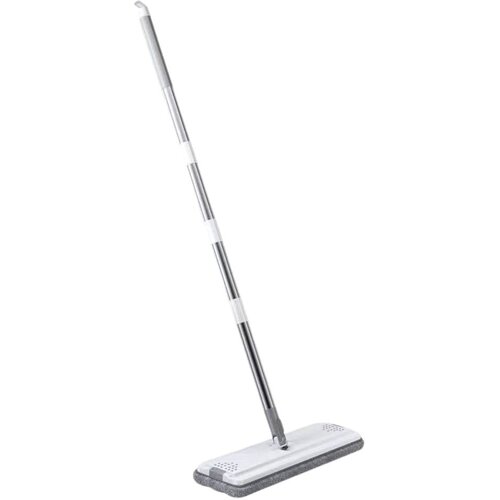 LEAN Set za či&amp;scaron;ćenje - ravni mop s kantom sa 2 komore - sivi Slike