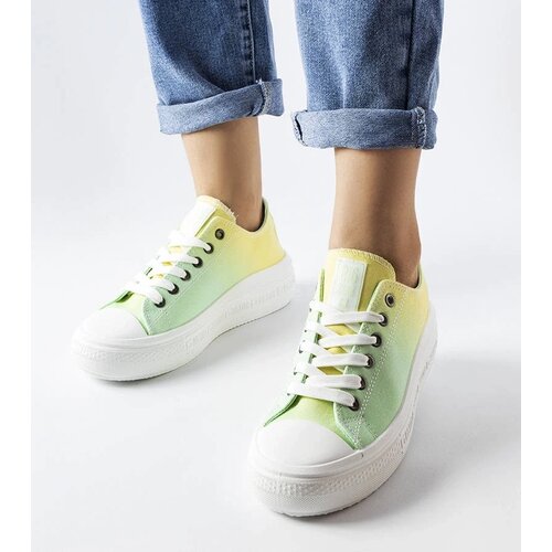 Big Star Yellow-green sneakers Slike
