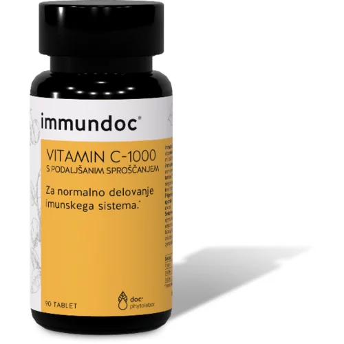  Immundoc Vitamin C-1000, tablete s podaljšanim sproščanjem