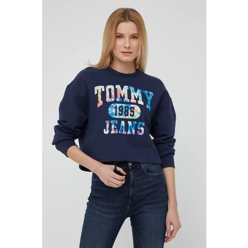 Tommy Jeans bombažni pulover