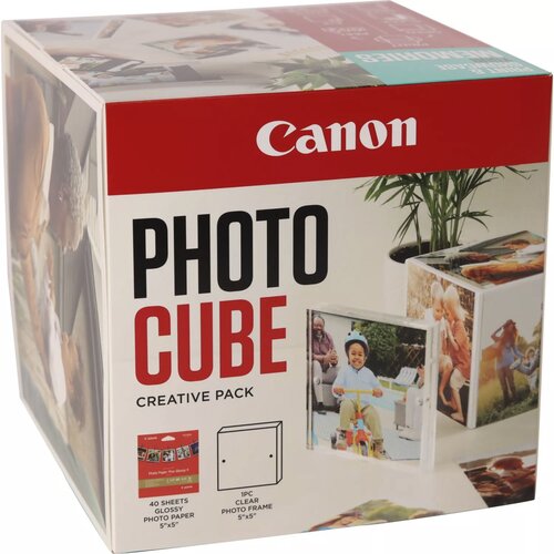 Canon PP-201 13x13 cm Photo Cube Creative Pack White Blue 40 Sh. Cijene