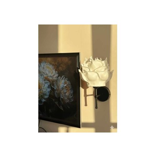 Opviq zidna lampa crno - bela APG0003 Slike