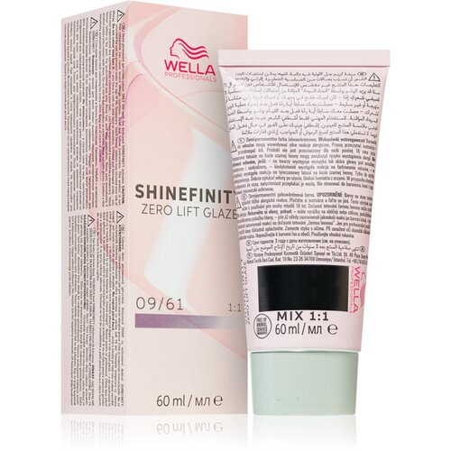Wella Professionals Shinefinity Zero Lift Glaze demipermanentna boja za kosu nijansa 09/61 - Iced Platinum 60 ml Cijene