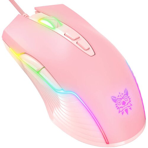 Onikuma CW905 IGRALNA MI&Scaron;KA ZA PC PS4 XBOX ERGONOMSKA Z ROZA LED LUČKO Z DPI, (5000347608) Cene