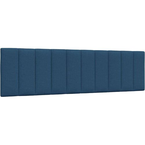  Krevet s madracem plavi 180x200 cm od tkanine Slike