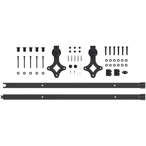  Klizna vrata ORKDAL 86 x 211 cm Masivna borovina Prirodna Slike