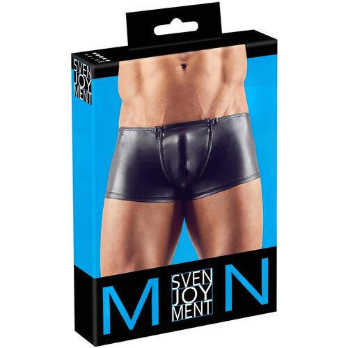 Svenjoyment mo&amp;scaron;ke boksarice z zadrgo - črne - XXL Slike