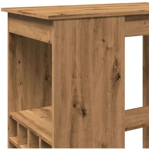 VidaXL barski stol s držačima boja hrasta 90x47,5x103,5 cm drveni Slike