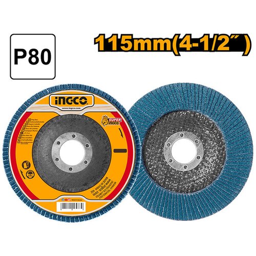  Brusna plo&scaron;ča lamelna 115x22 P80 FDZ1153 INGCO Cene