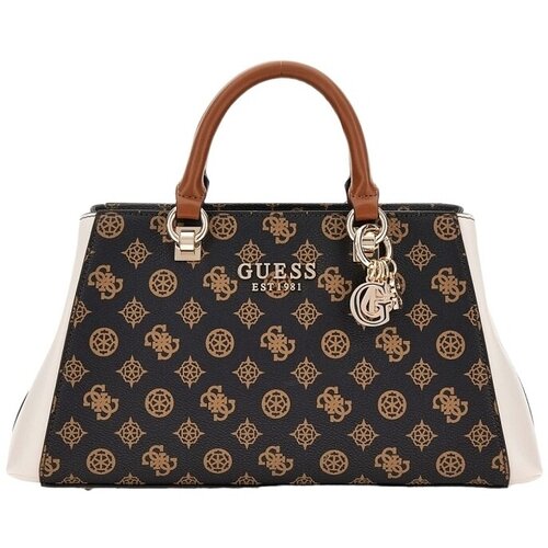 Guess Ročne torbice EVELUNE GIRLFRIEND SATCHEL Kostanjeva Cene