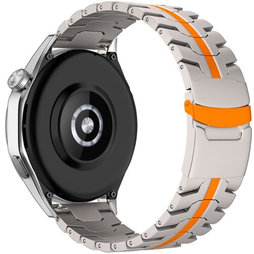 INF premium titanium metal strap združljiv s huawei watch 4 pro, GT5 titanium 22 mm, (5000130032) Cene