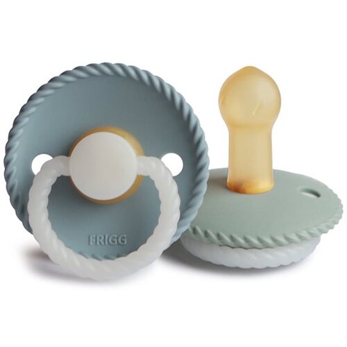 FRIGG&amp;reg; Rope Night Size 2:6-18 months duda Stone Blue Night/Sage Night 2 kos Slike
