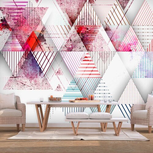  Samoljepljiva foto tapeta - Triangular World 343x245 Slike