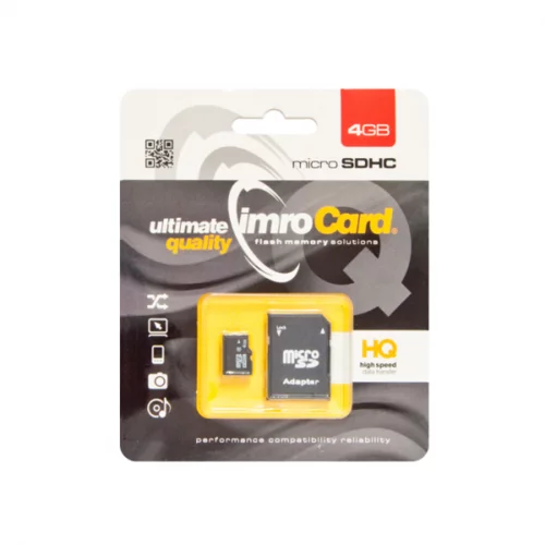Imro SPOMINSKA KARTICA 32GB microSD z adapterjem