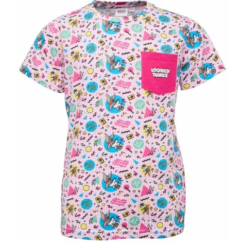 Looney Tunes BUGS BUNNY SUMMER LOOK Majica za djevojčice, ružičasta, veličina
