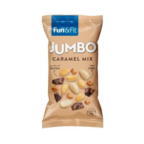 Florida Bel fun&fit jumbo caramel mix 75g Slike