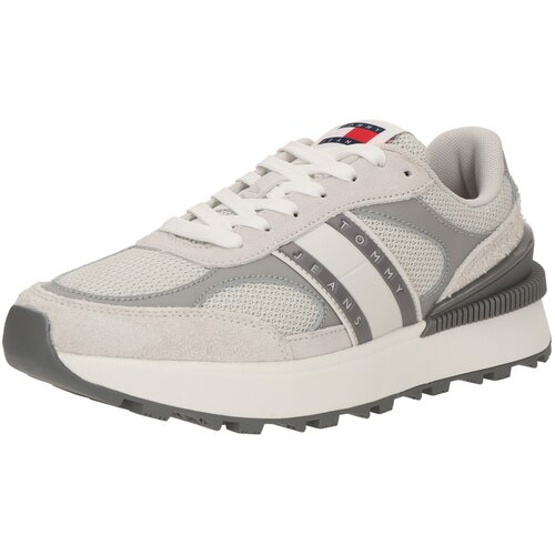 Tommy Jeans Nizke superge siva / svetlo siva / off-bela Slike