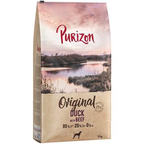 Purizon Ekonomično pakiranje 2 x 12 kg - Classic: Adult pačetina s govedinom Cijene