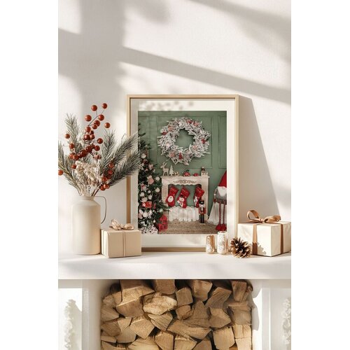 Wallity Uokvirena slika Nwyearsngmdl52, 33x48 cm Cene