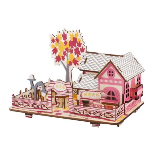 Čarolijashop 3d drvena eko slagalica - JESENJA BAJKA ( 1251) Slike