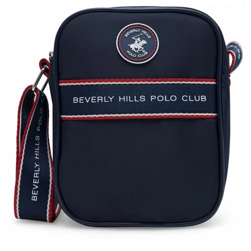 Beverly Hills Polo Club Torbica za okrog pasu BHPC-M-011-CCC-05 Mornarsko modra